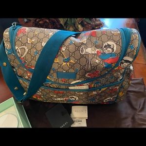 Gucci diaper bag